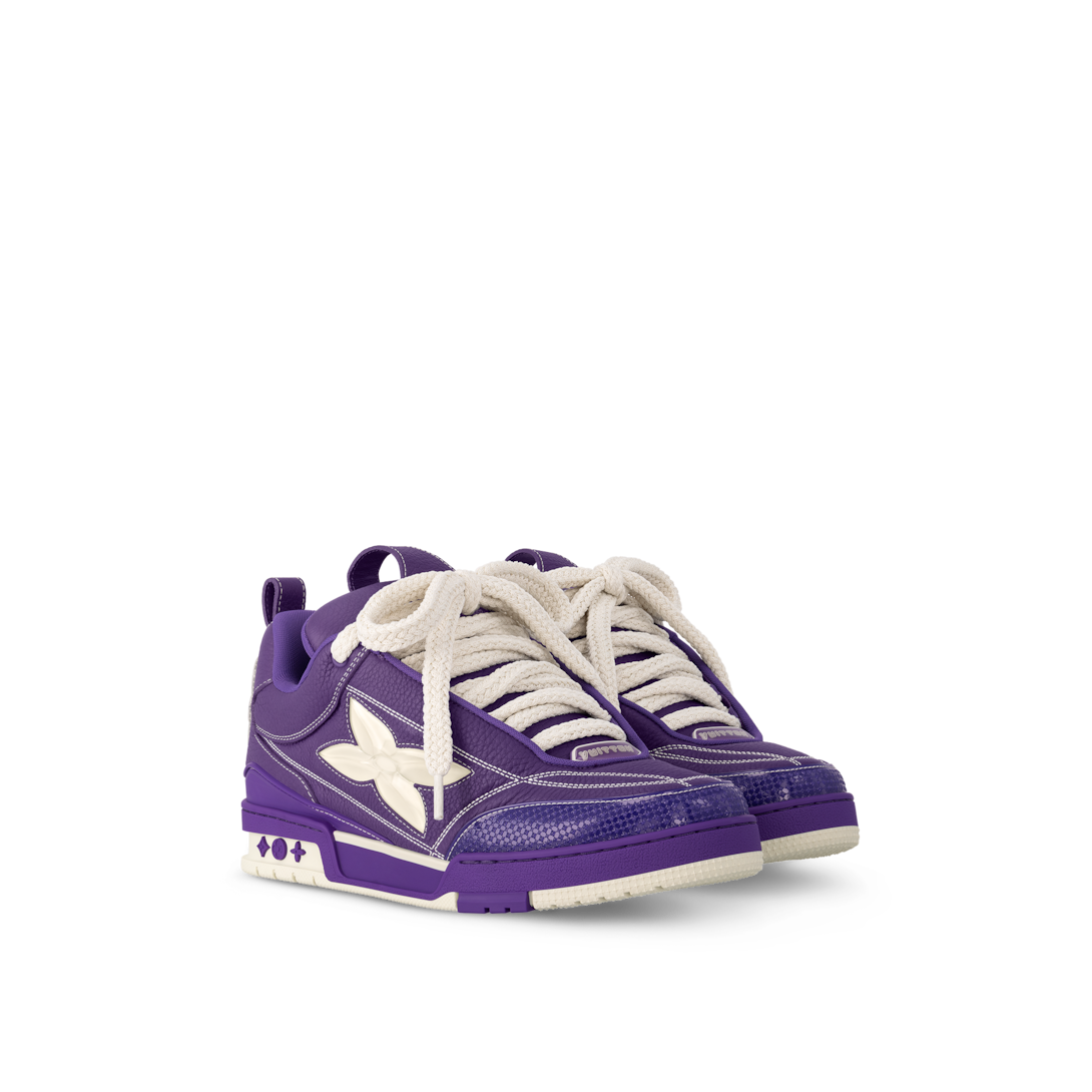 Purple louis vuitton on sale shoes